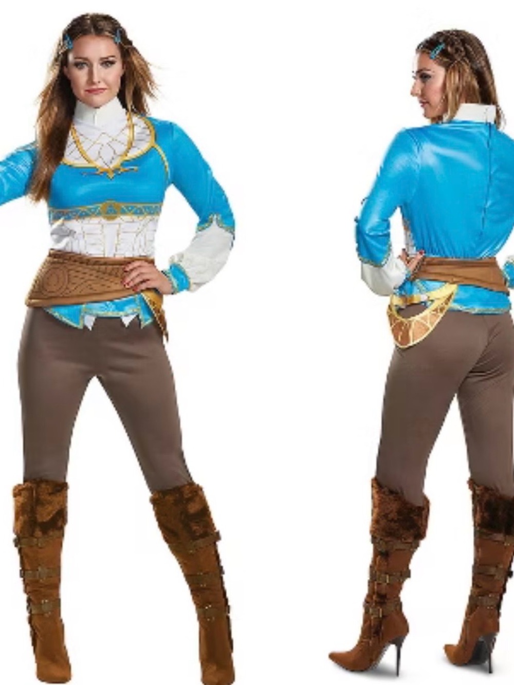 New Disguise brand Breath of the Wild Zelda adult Halloween costume Size Small